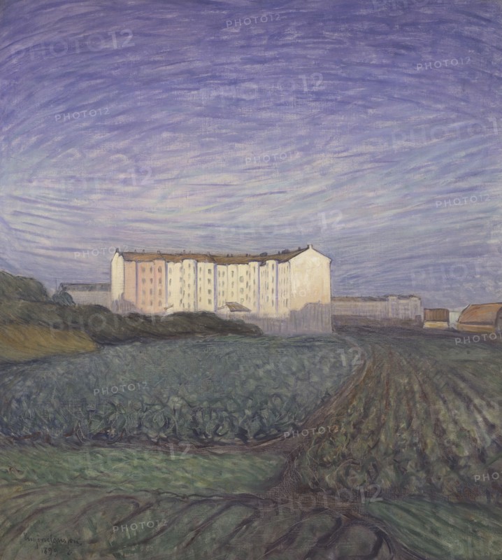 The Outskirts of the Town, 1899. Creator: Eugène Jansson.