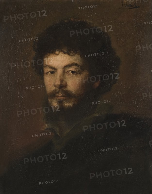 The Architect Lorenz Gedon, late 19th century. Creator: Franz von Lenbach.