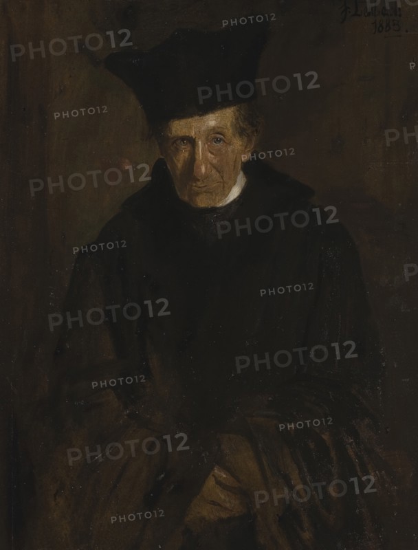 The Theologian Ignaz von Döllinger, 1883. Creator: Franz von Lenbach.
