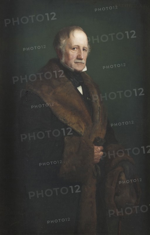 The Artist's Father Col. Count Eugène von Rosen at the Age of 71, 1868. Creator: Georg von Rosen.