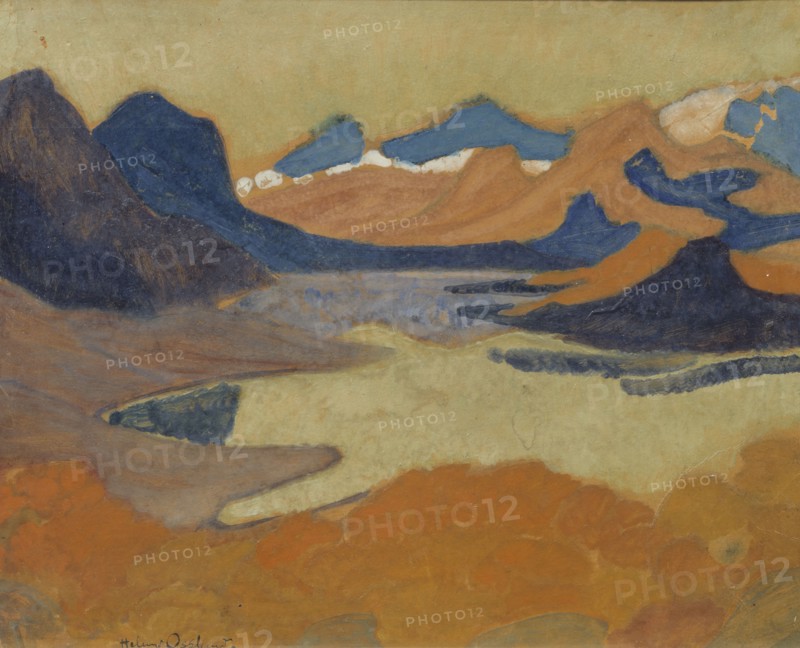 On the Way to Stora Sjöfallet, from 1922 until 1925. Creator: Helmer Osslund.