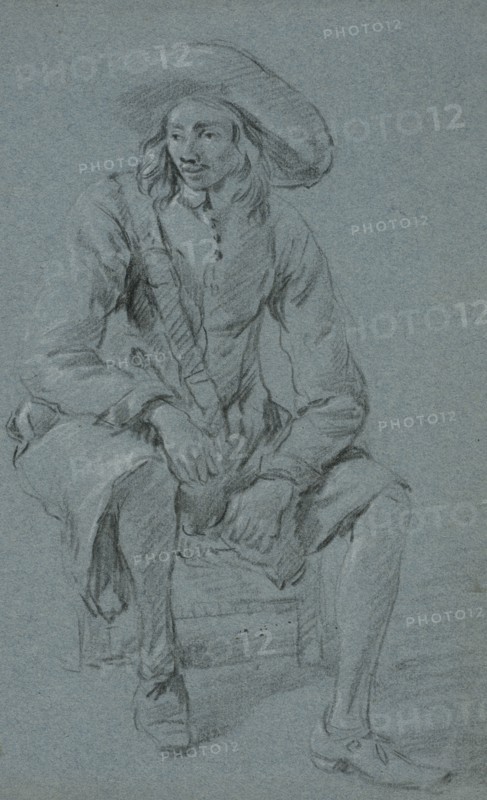 Sitting soldier. Creator: Jan Asselijin.