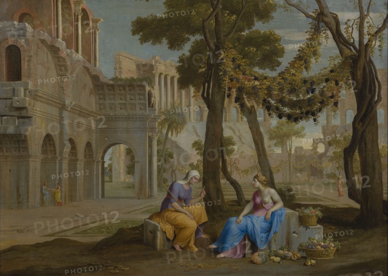 Vertumnus and Pomona. Creator: Jean Lemaire.