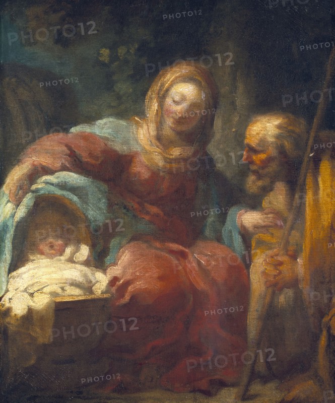 The Rest on the Flight into Egypt, mid-18th-early 19th century. Creator: Jean-Honore Fragonard.