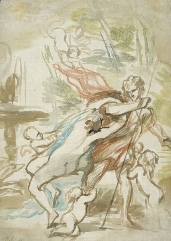 Venus and Adonis. Creator: Jurgen Ovens.