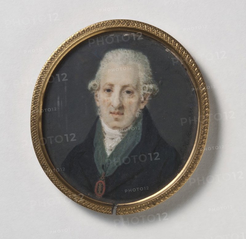 The Artist Louis Masreliez, 1810. Creator: Leonard Henrik Roos af Hjelmsater.