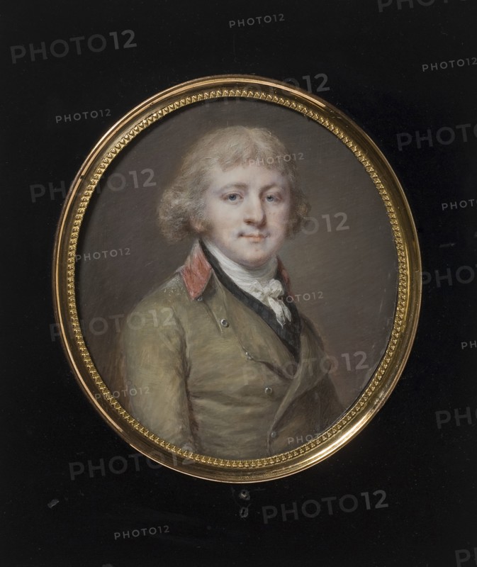 Self portrait, 1800. Creator: Lorentz Svensson Sparrgren.