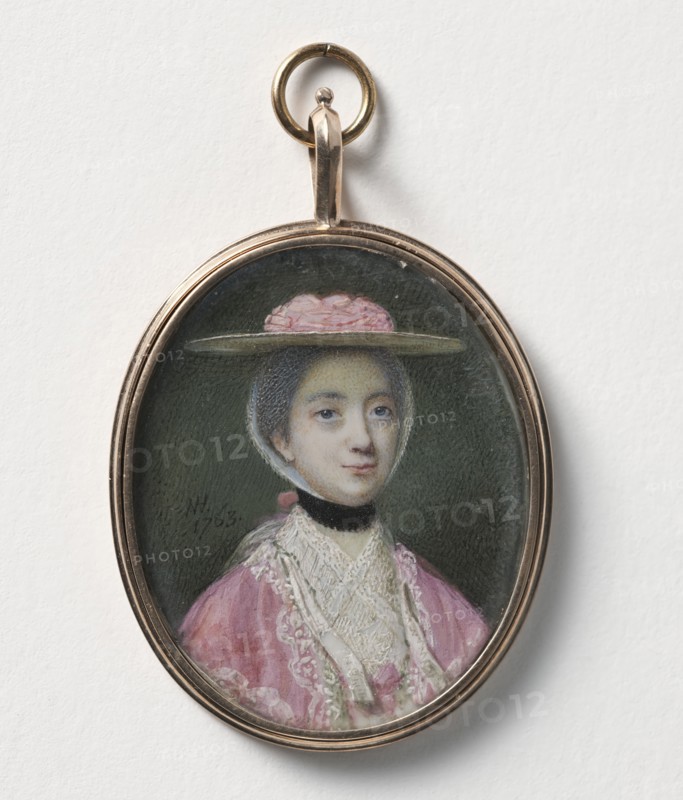 Unknown woman, 1763. Creator: Nathaniel Hone.