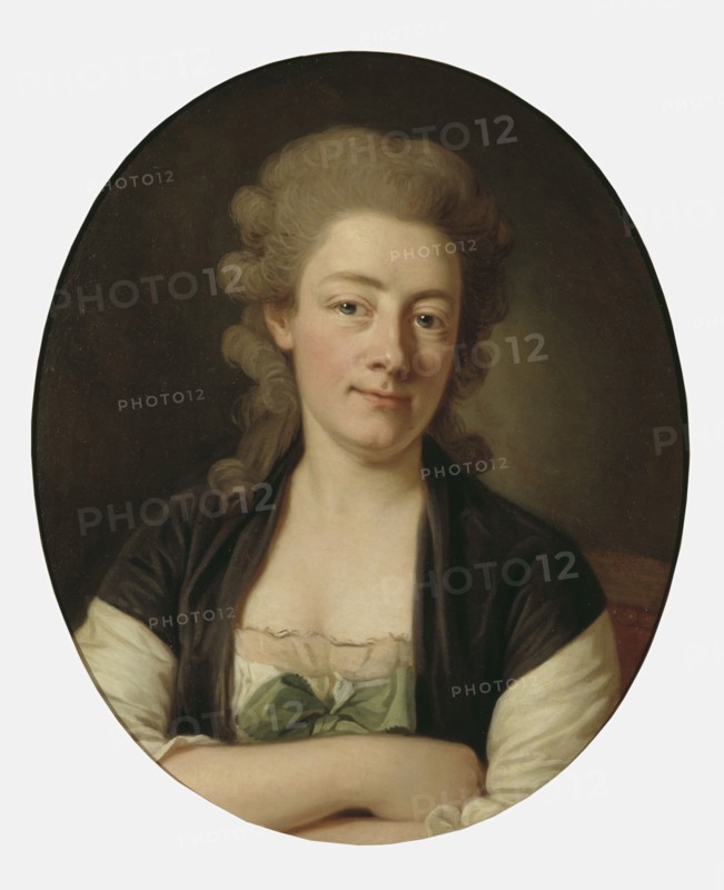 The Artist's Wife Maria Wilhelmina, 18th century. Creator: Per Krafft the Elder.