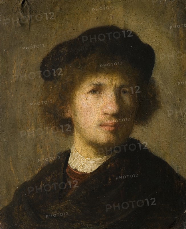 Selfportrait, 1630. Creator: Rembrandt Harmensz van Rijn.