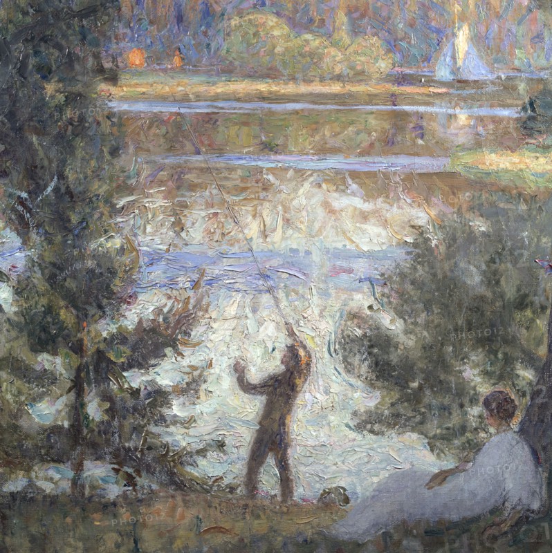 Park Landscape, Tyresö, 1910. Creator: Sven Richard Bergh.
