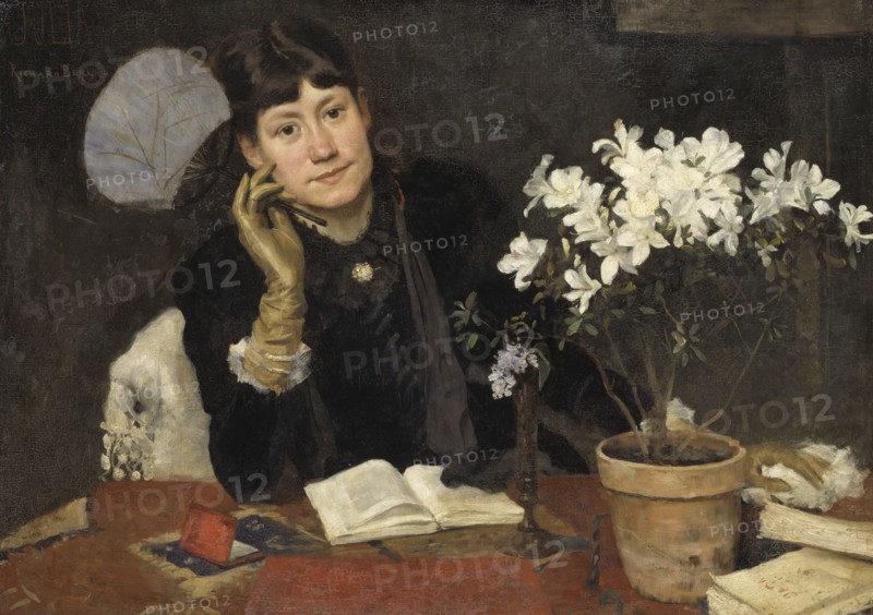 The Artist, Julia Beck, 1882. Creator: Sven Richard Bergh.