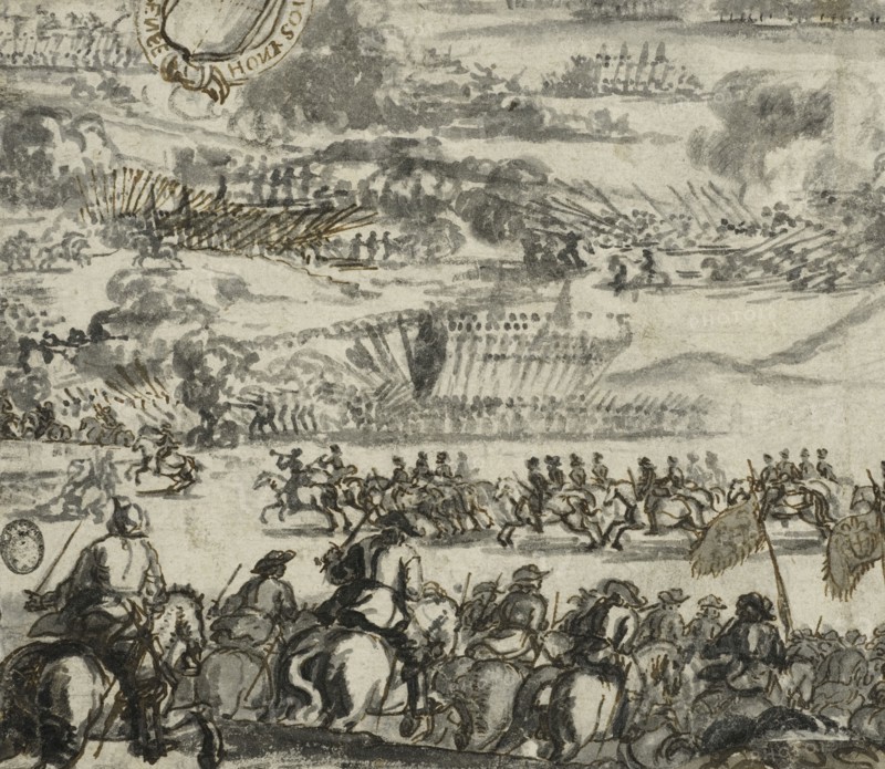 Battle scene. Creator: Romeyn de Hooghe.