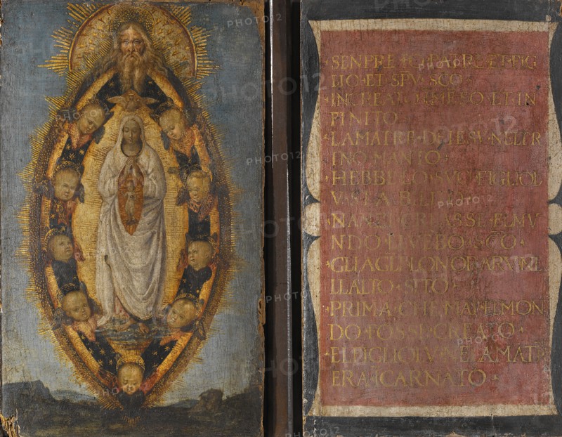 The Conception of the Virgin. Creator: School of Pinturicchio.