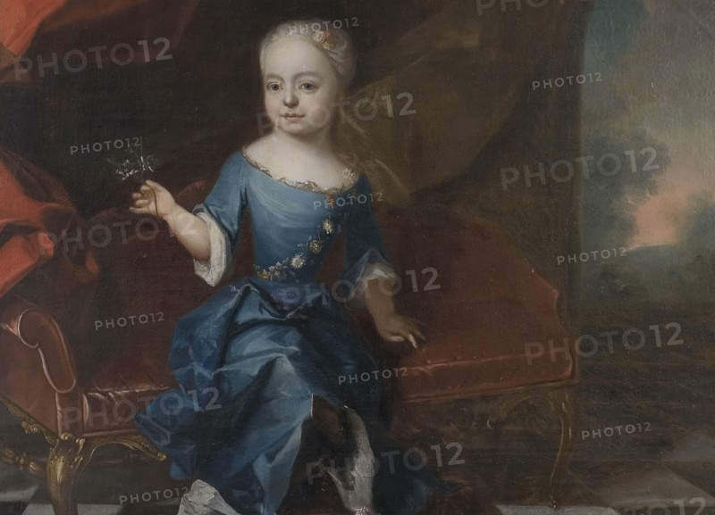 Unknown girl, early 18th century. Creator: Unknown.