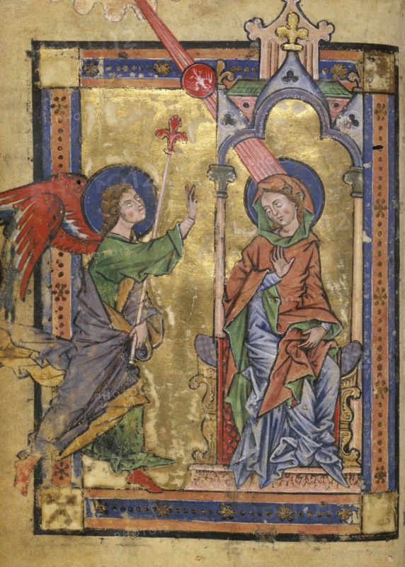 Psalter. Breviary for an ecclesiastical dignitary, mid 13th century. Creator: Anon.
