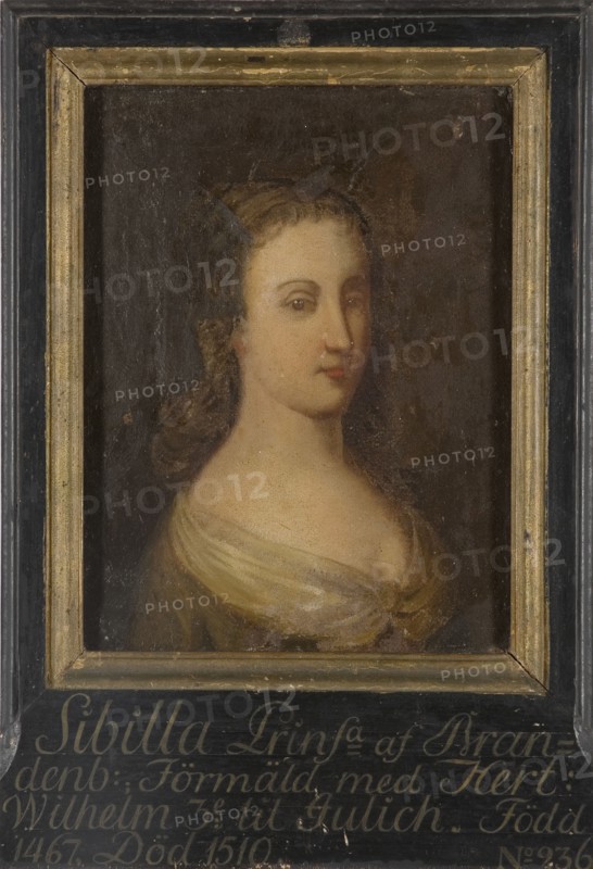 Sibylla, 1467-1510, Princess of Brandenburg Duchess of Jülich and Berg, c15th century. Creator: Anon.