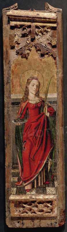 St Lucia, 16th century. Creator: Unknown.