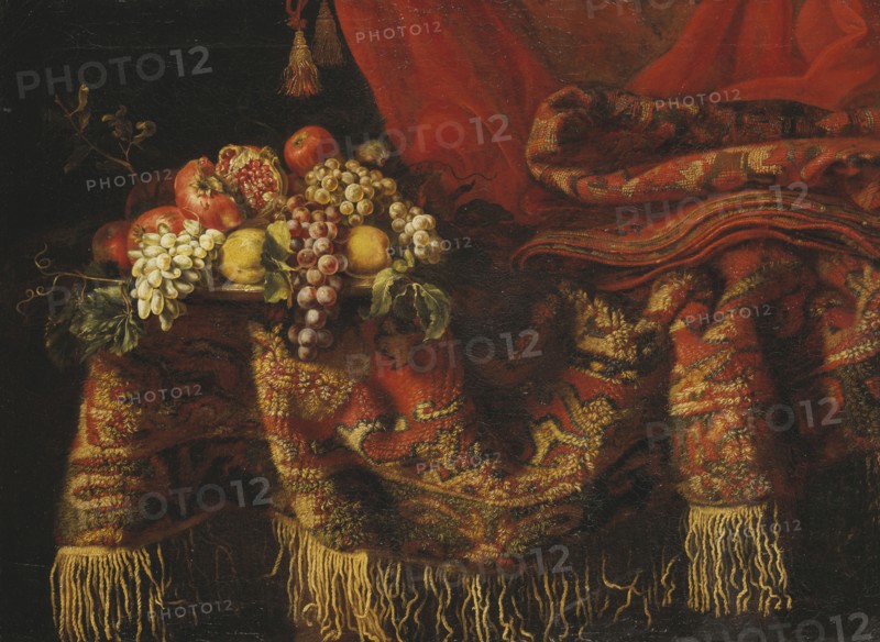 Sumptuous Still Life with Fruit, c17th century. Creator: Unknown.