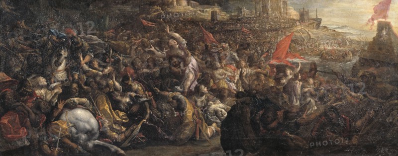 The Rape of the Sabines, 16th century. Creator: Unknown.
