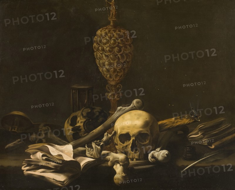 Vanitas Still Life, 17th century. Creator: Unknown.