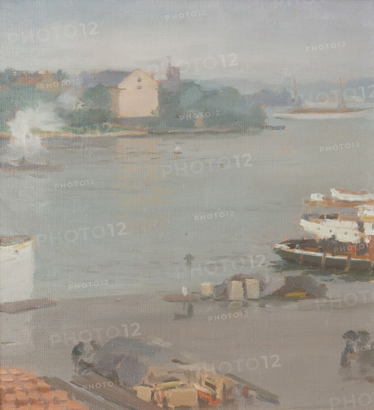 On the Quay. Creator: William Blair Bruce.