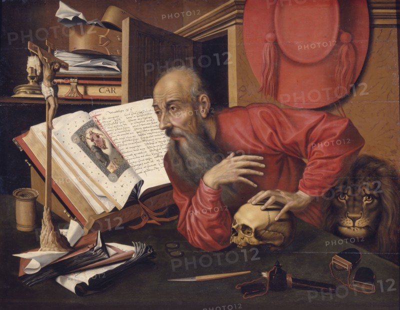 St Jerome. Creator: Workshop of Marinus van Reymerswaele.