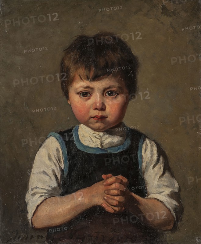 Portrait of a Boy, c1900s. Creator: Jenny Nystrom.