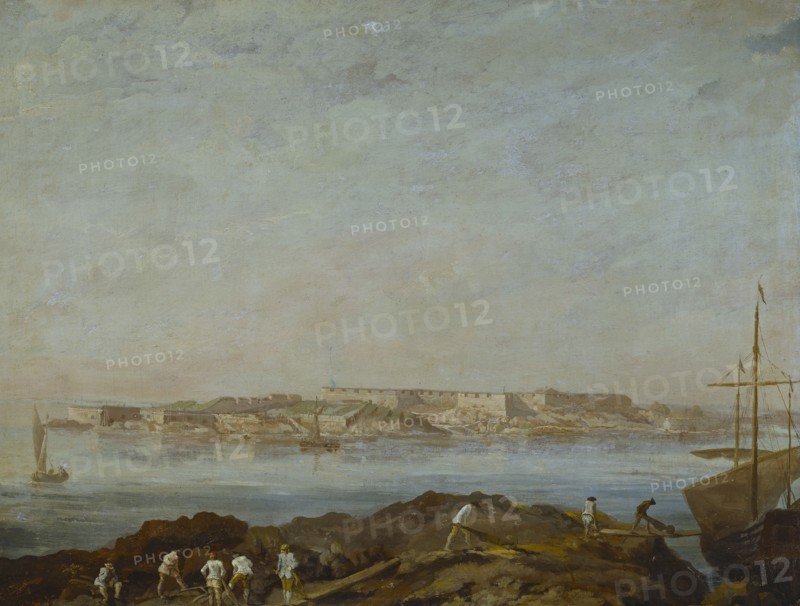 View of Sveaborg, early 1760s. Creator: Augustin Ehrensvard.