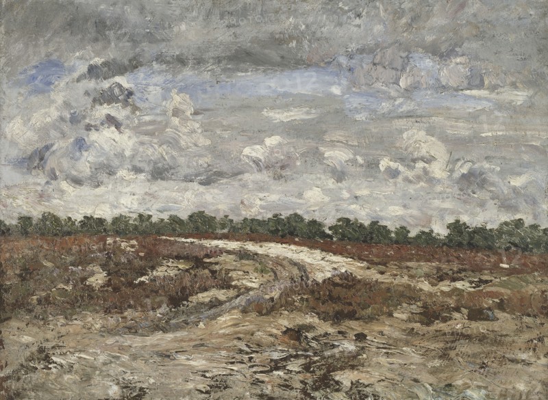 Wild Country in the Forest of Fontainebleau, 1876. Creator: Carl Fredrik Hill.