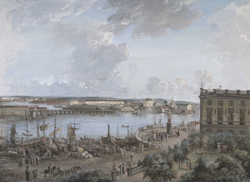 View of Stockholm, c18th century. Creator: Elias Martin.