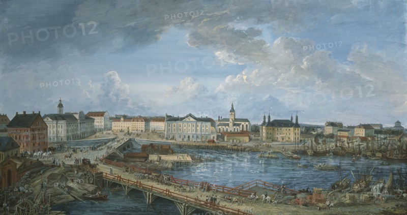 View of Stockholm, c18th century. Creator: Elias Martin.