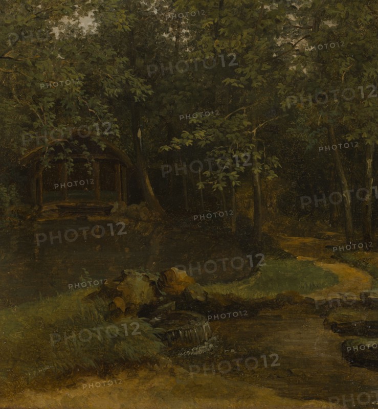 View from Villa Borghese in Rome, About 1800. Creator: Pierre-Athanase Chauvin.