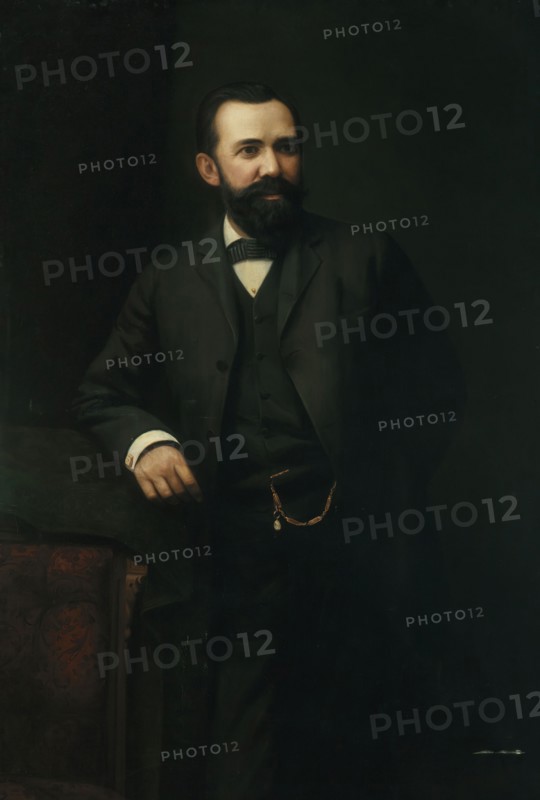 Portrait of Colonel Guilford Wiley Wells, c1886. Creator: Albert Jenks.
