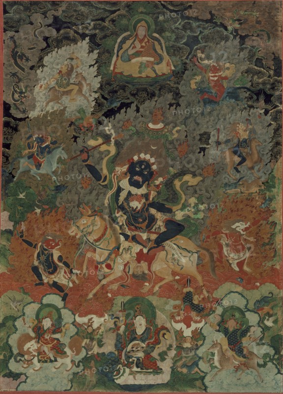 Shri (Palden Lhamo), between c1750 and c1850. Creator: Anon.