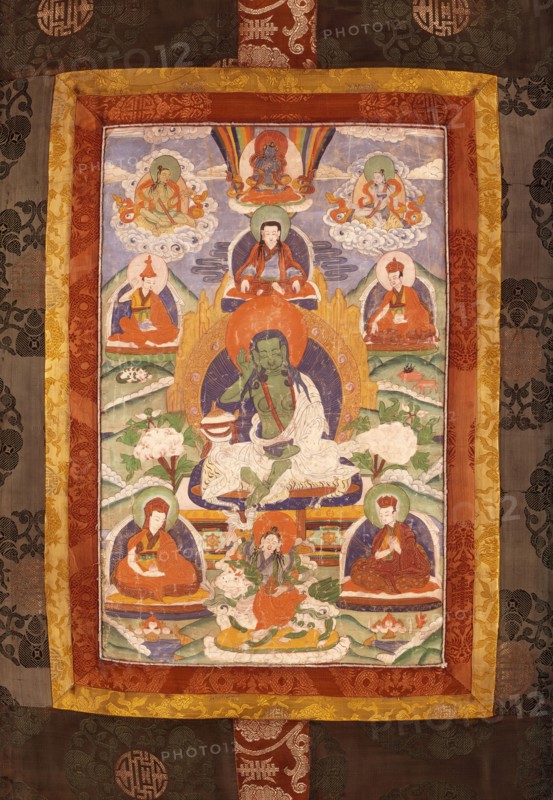 Milarepa (1040-1123), 19th century. Creator: Anon.