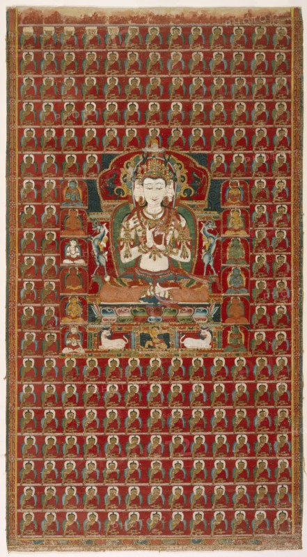 Sarvavid Vairochana, From a Set of the Five Jina Buddhas..., c.late 13th - early 14th cent. Creator: Anon.