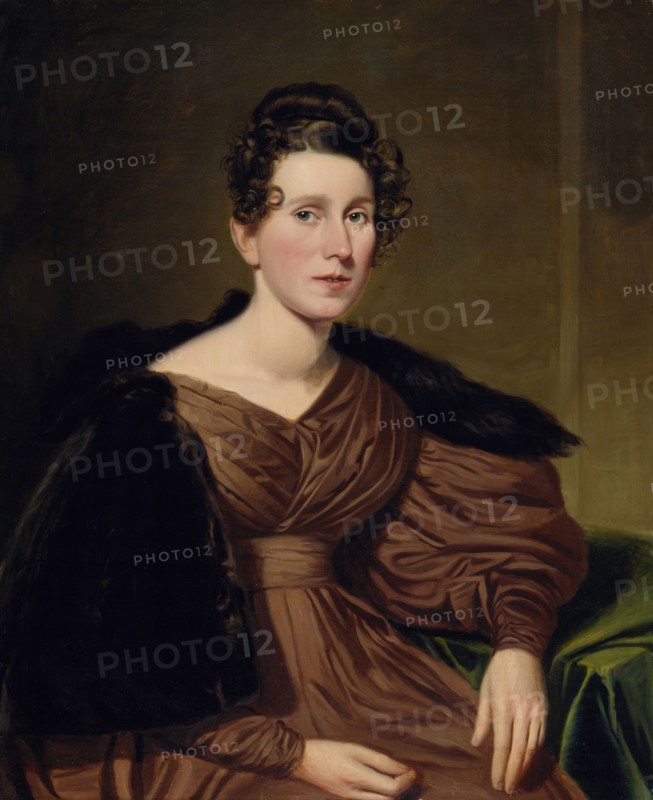 Portrait of a Lady, 1836. Creator: Charles Loring Elliott.