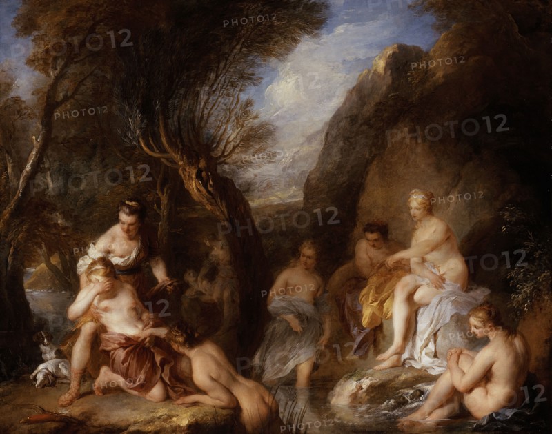 Diana and Callisto, 1723. Creator: Francois Lemoyne.