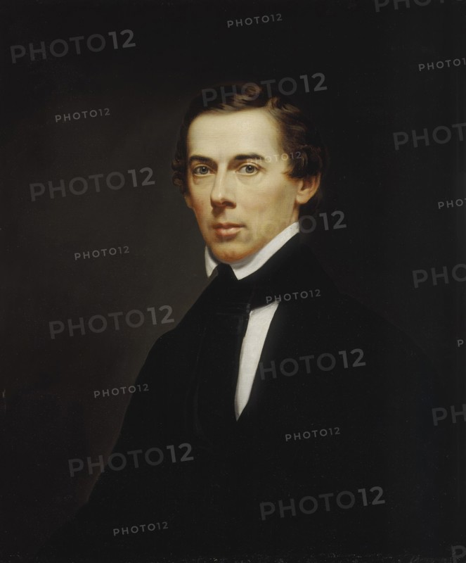 Self-portrait, 1849. Creator: Frederick R. Spencer.