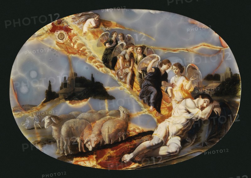 Jacob's Ladder, c1650. Creator: Jacques Stella.