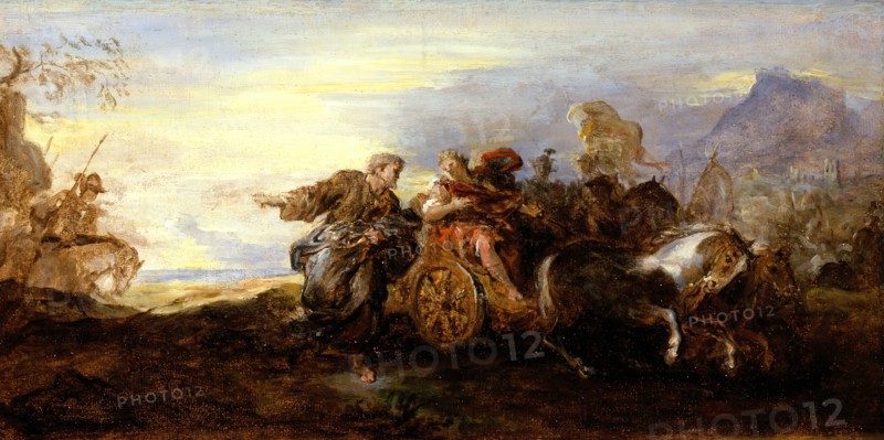 Scene from Ancient History, between c1680 and c1690. Creator: Joseph Parrocel.
