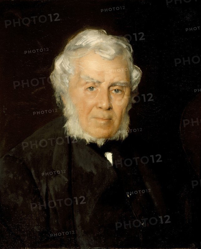 Portrait of Robert Walter Weir, c1885. Creator: Julian Alden Weir.