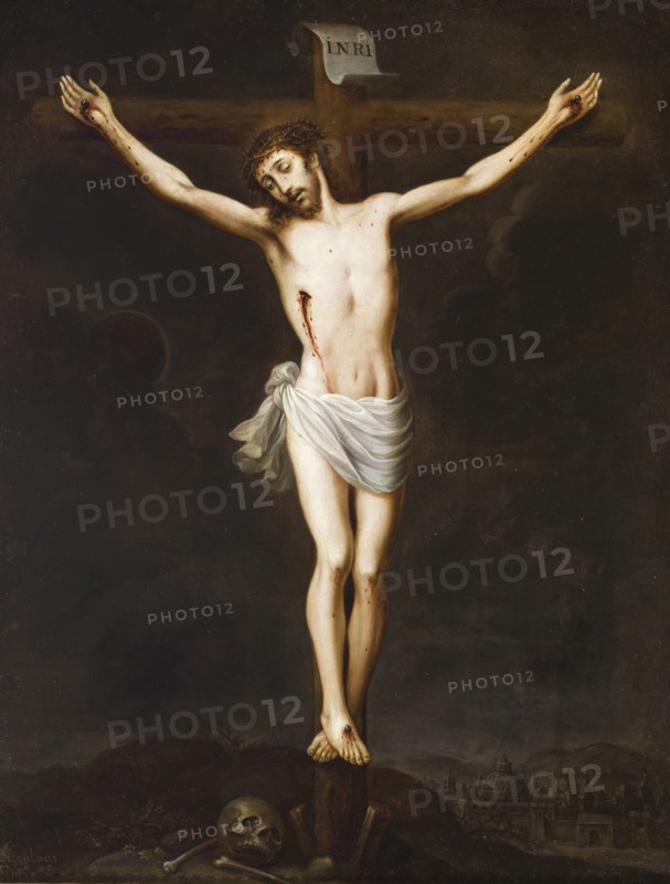 The Crucifixion (La crucifixión) (image 1 of 5), 1790. Creator: Nicolás Enríquez.