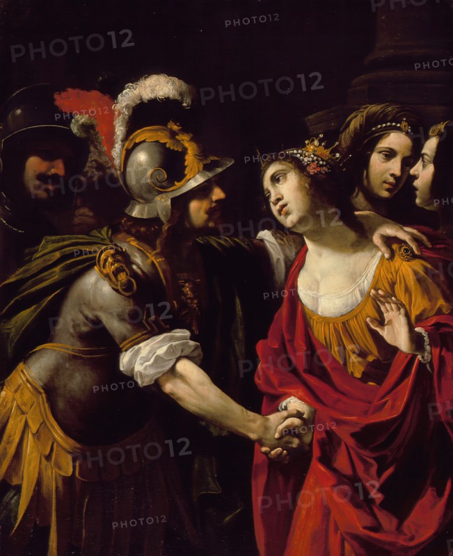 Dido and Aeneas, c1630. Creator: Rutilio di Lorenzo Manetti.