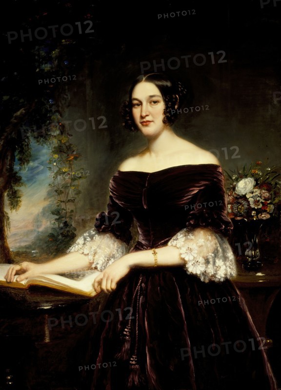 Portrait of Mrs. Sackett, 1839. Creator: Samuel Lovett Waldo.
