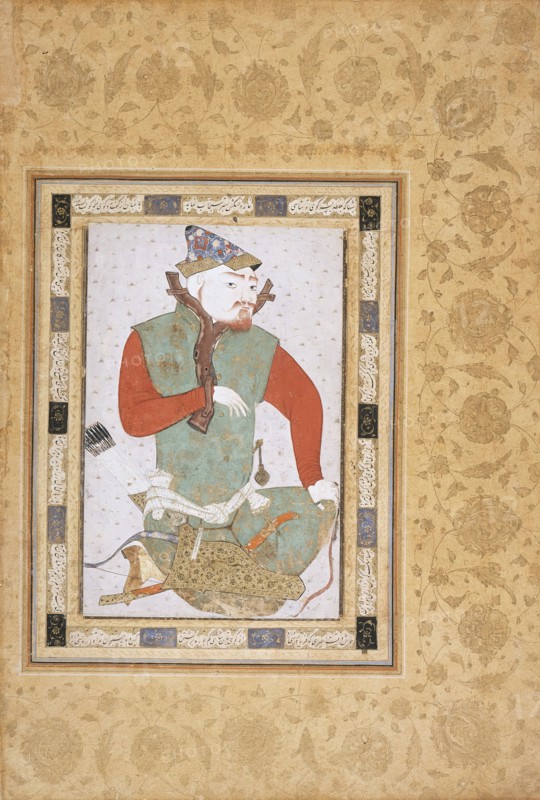 Turkoman Prisoner (image 1 of 2), Second half of 16th century. Creator: Unknown.