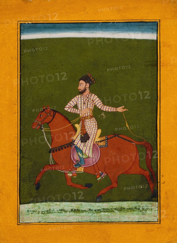Desakh Raga, Folio from a Ragamala (Garland of Melodies), between c1685 and c1690. Creator: Unknown.