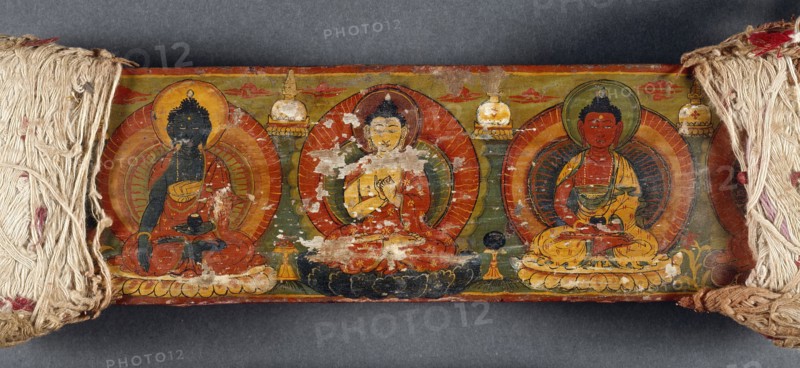 A Pancharaksha (The Five Protective Charms) Manuscript (image 1 of 2), 1755. Creator: Unknown.