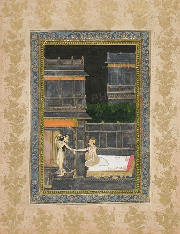 Love Scene at Night, between c1750 and c1800. Creator: Unknown.